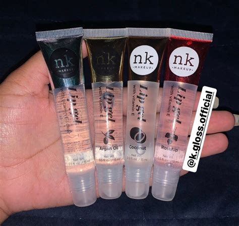 Nk Makeup Nicka K Lip Gels Clear And Pink Lip Gels Etsy Uk