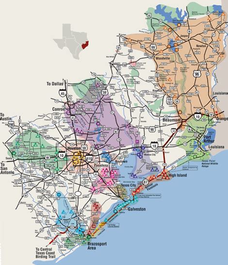 Map Of Texas Coast Business Ideas 2013