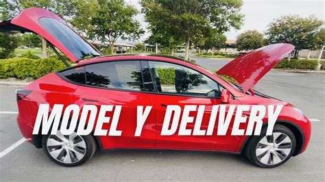 2021 Tesla Model Y Delivery How I Got Mine In A Week Youtube