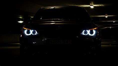 Hd Bmw Lights Cars Vehicles Series E60 Automobile Eyes Angel Image