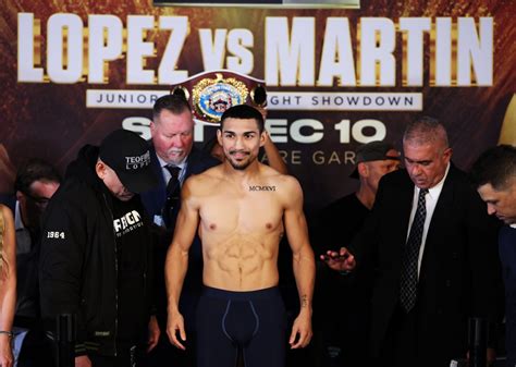 Video And Photos Teofimo Lopez Vs Sandor Martin Weigh In Boxing Junkie