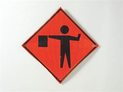 Eastern Metal Signs And Safety Flagger Ahead Traffic Sign Mutcd Code