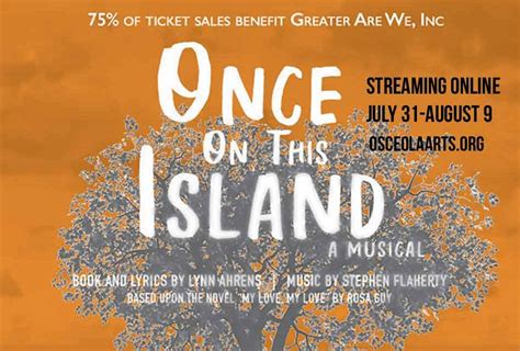Osceola Arts To Stream Once On This Island Production To Keep Arts