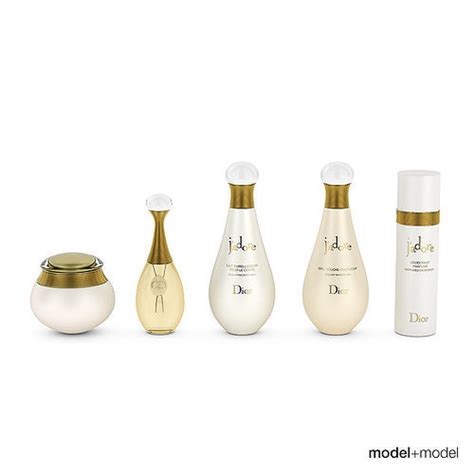 Buy original perfumes and fragrances online from j. 3D model Dior J adore perfume set | CGTrader