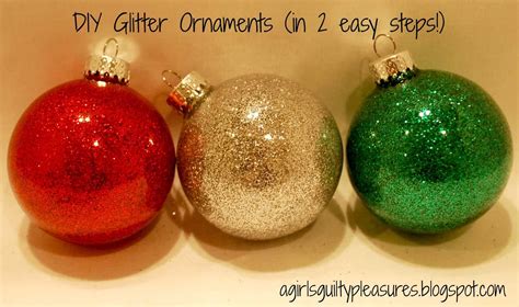 15 Diy Christmas Crafts Involving Glitter