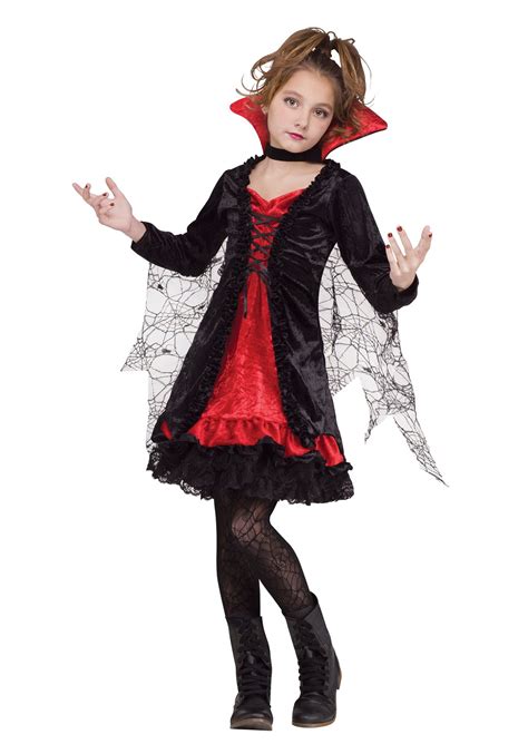 Vampire Girl Child Costume In 2021 Girls Vampire Costume Vampire