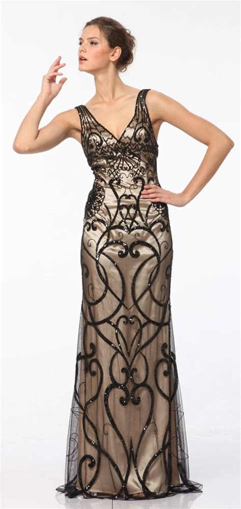 Black Embroidered Long Prom Dress Our Price 32250 Black