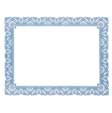 You can use any template you. lightblue-certificat-border-templates-MS-Word-DocFile ...