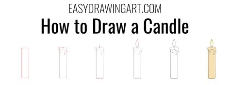 How To Draw A Candle Candle Sketch Candles Candle Drawing