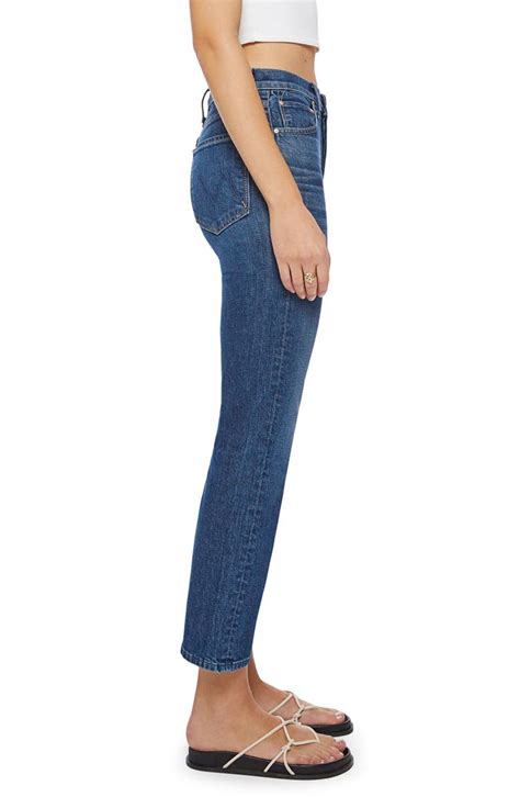Mother The Tomcat High Waist Straight Leg Ankle Jeans Nordstrom