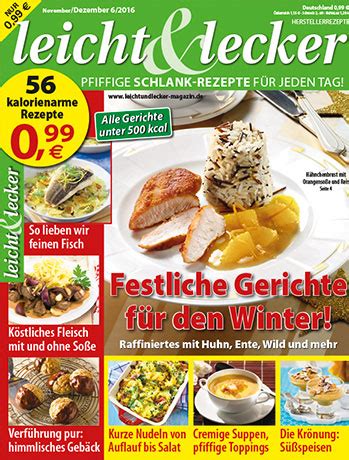 leicht & lecker Ausgabe 6/2016 | Teichmann Verlag