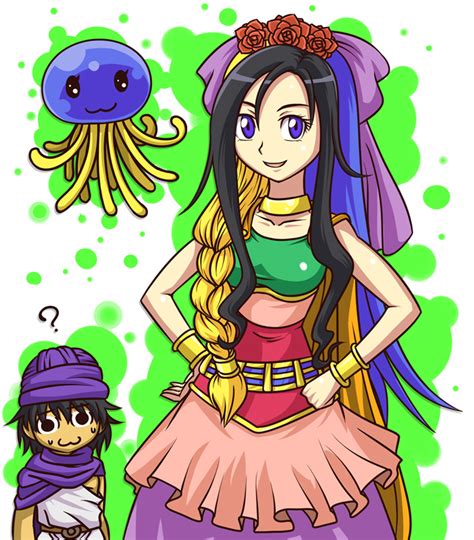 Bianca Hero Flora Deborah And Hoimi Slime Dragon Quest And More Drawn By Tonda Danbooru