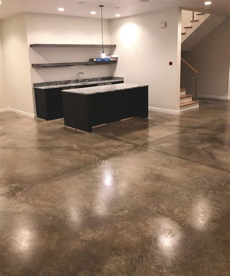 Concrete Basement Floor Finishes Flooring Ideas