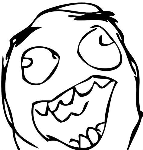Happy lol guy meme face for any design royalty free vector. Happy face meme on All The Rage Faces! - ClipArt Best ...