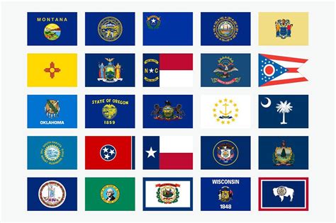 The Flags Of Different Countries Are Shown In This Image And There Is