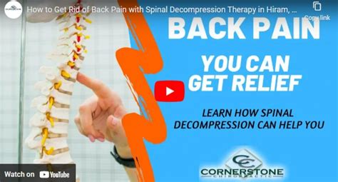 Spinal Decompression In Hiram Ga Cornerstone Chiropractic