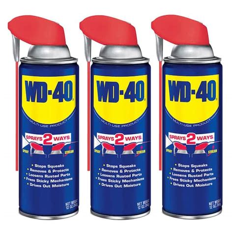 Wd 40 12 Oz Original Wd 40 Formula Multi Purpose Lubricant Spray With