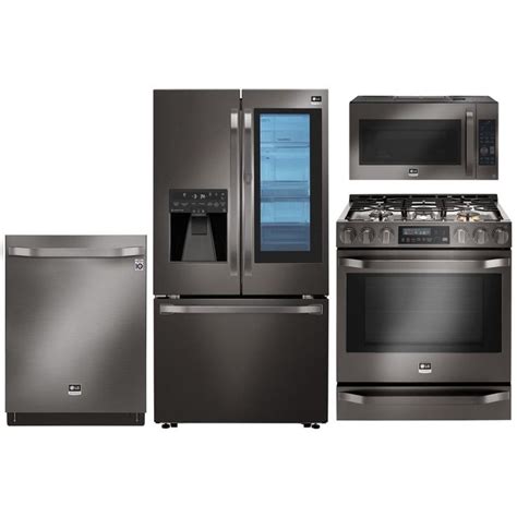 Did you find everything you need? LG STUDIO 4 Piece Kitchen Appliance Package with Gas Range ...