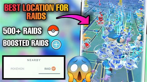 Best Location For Raids In Pokemon Go 100 Raids Youtube