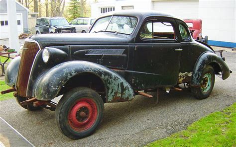 Real Deal Gasser 1937 Chevy Coupe Barn Finds