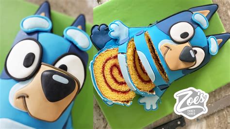 How To Make A Bluey Cake Birthday Cakes Youtube