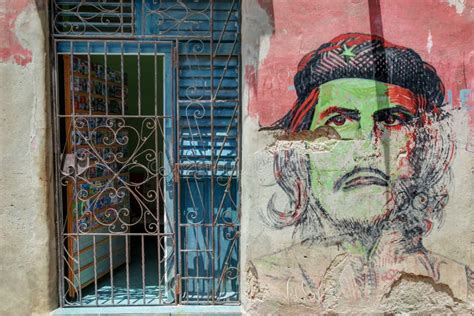Graffiti De Che Guevara Image éditorial Image Du Colonial 59193215
