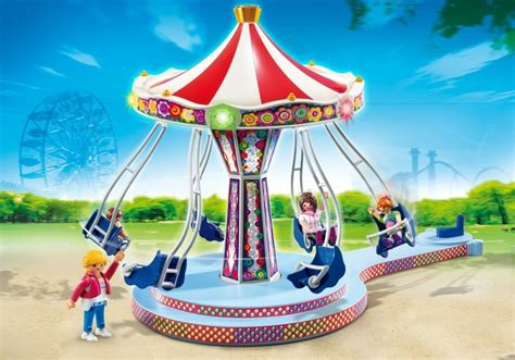 Playmobil Set 5548 Carousel With Colorful Lights Klickypedia