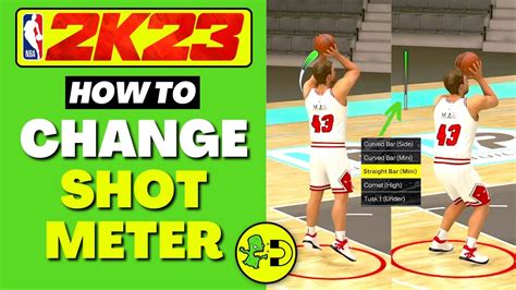 Nba 2k23 How To Change Shot Meter Youtube