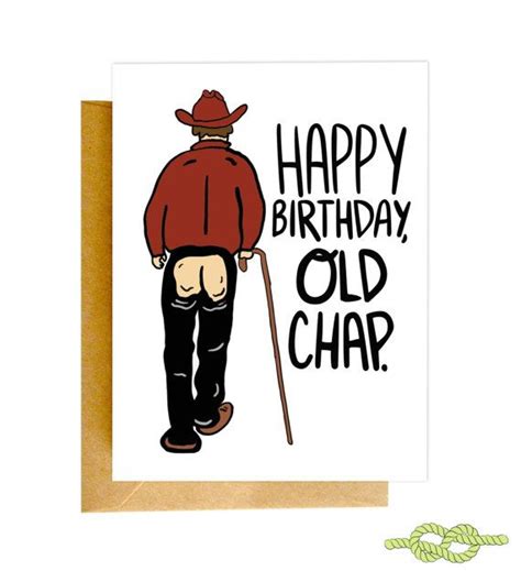 Funny Birthday Card Funny Old Birthday Card Birthday Card Etsy