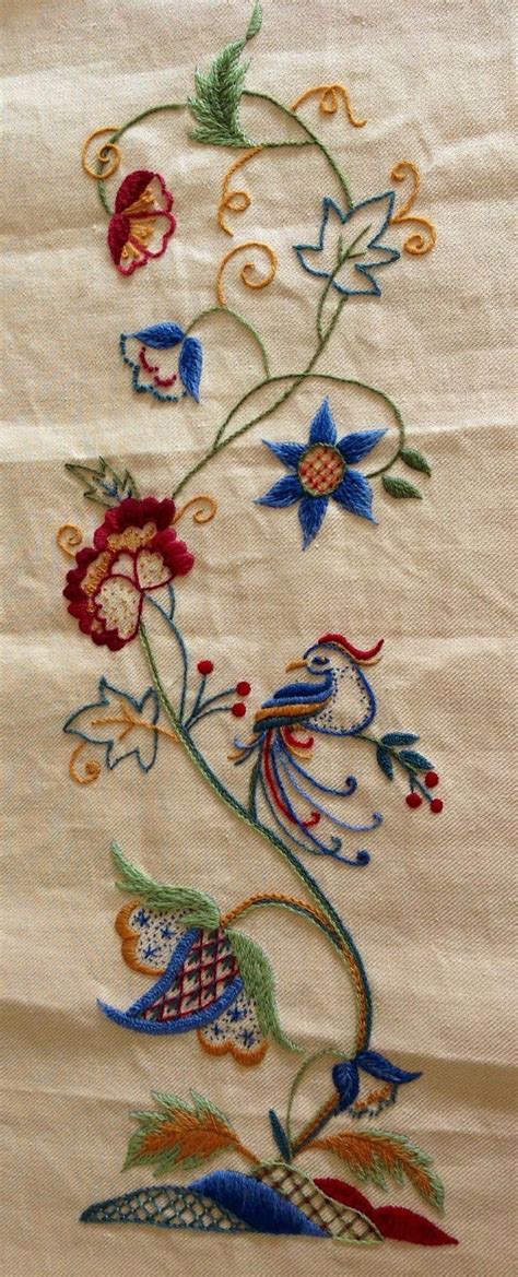 Embroidery Thread Dmc | Crewel embroidery patterns, Crewel embroidery ...