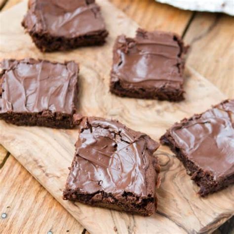 Caramel And Nutella Brownies
