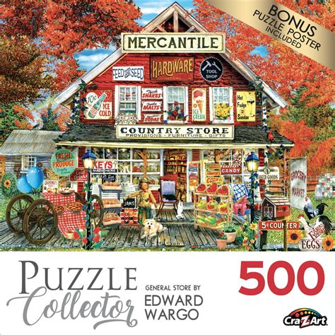 Cra Z Art Puzzle Collector 500 Piece Jigsaw Puzzle General Store