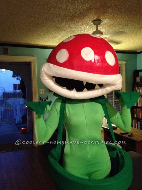 Fantastic Mario Bros Piranha Plant Halloween Costume