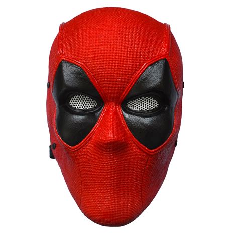 2016 Movie Deadpool Superhero Cosplay Masks Full Face Props Frp Helmet