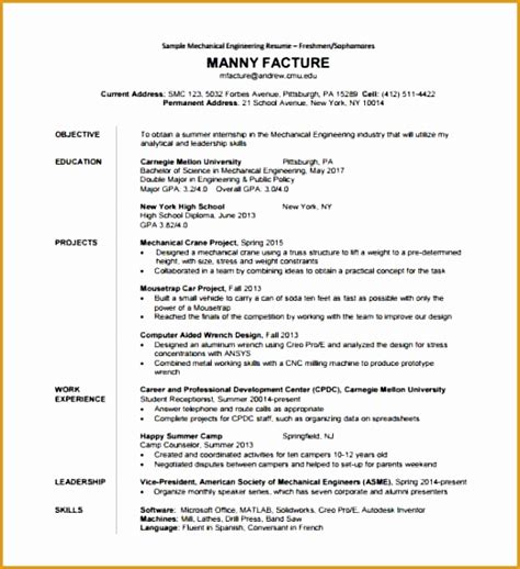 The customer requirements were gathered through meetings with the sponsors and can be seen in appendix b. 8 Resume Template for Fresher | Free Samples , Examples ...
