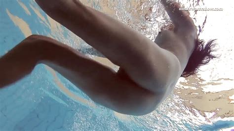 Wet Sima Lastova Hot Busty Swimming Naked Babe PornerBros