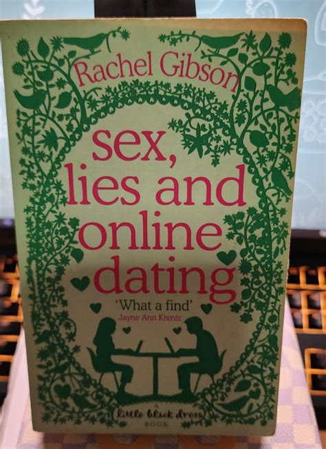 Book Sex Lies And Online Dating Rachel Gibson Hobbies And Toys Books And Magazines Fiction