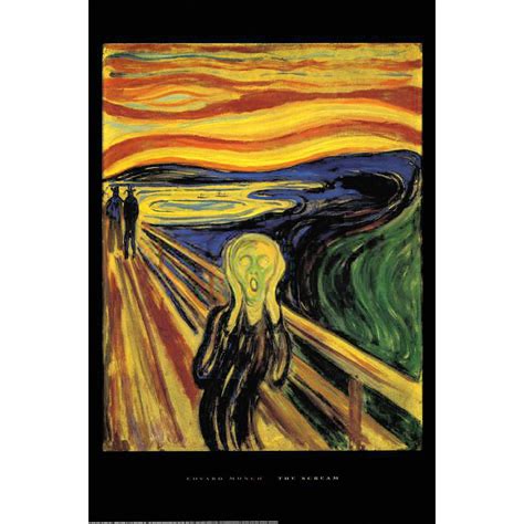 Edvard Munch The Scream Poster Der Schrei Poster Großformat Jetzt Im