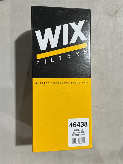 Wix 46438 Air Filter Cross Reference