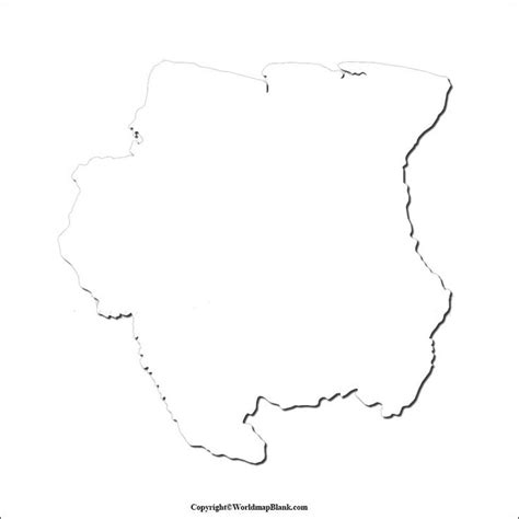 An Outline Map Of The Country Of South Africa In Black And White On A White Background