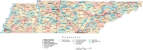 Printable Map Of Tn Counties