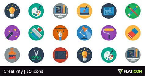 Creativity 15 Free Icons Svg Eps Psd Png Files