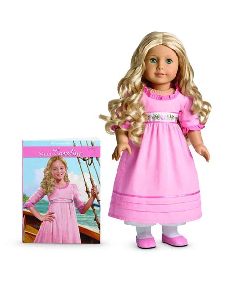 New American Girl Caroline Giveaway Historical Doll And Review