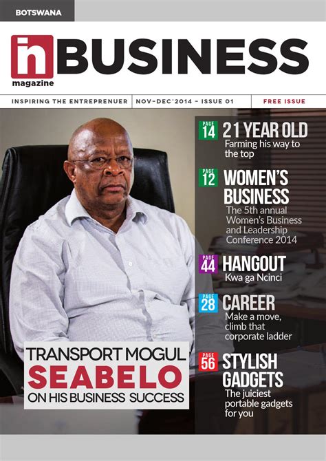 Inbusiness Magazine Botswana By Inbusiness Magazine Botswana Issuu