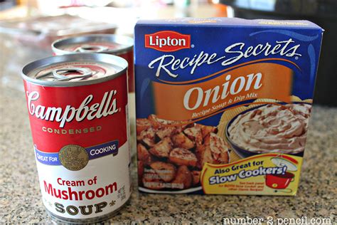 But, you can easily make your own gravy mix using. beef roast with lipton onion soup mix and cream of ...