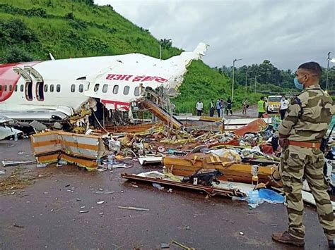 Day After Aftermath Of Dubai Kerala Air India Express Flight Crash In