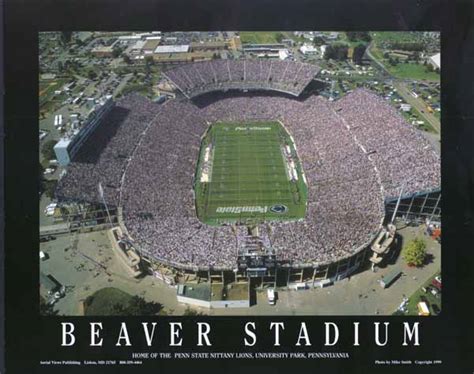 Penn State University Beaver Stadium Aerial Photo Photography