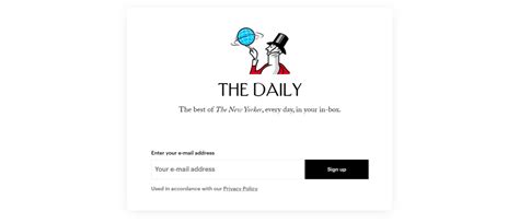 9 Tips To Make Newsletter Signups That Work Signup Examples