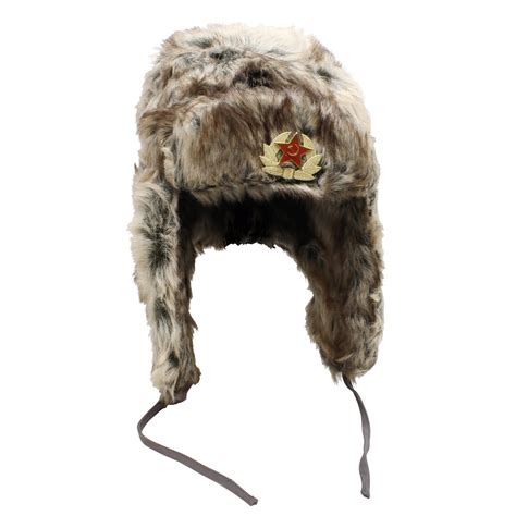 Ushanka Russian Fur Hat Commando New Keep Your Head Toasty With