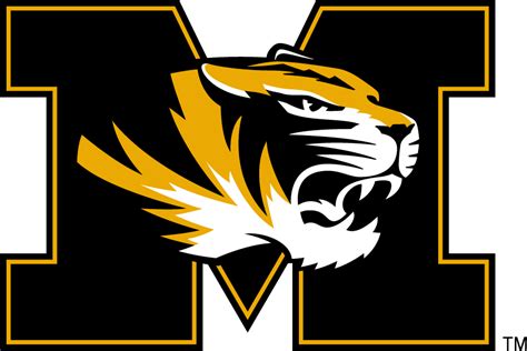 Missouri Tigers Logo Secondary Logo Ncaa Division I I M Ncaa I M